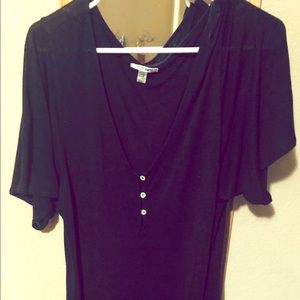 Amuse Society Paloma Short Sleeve Knit Maxi